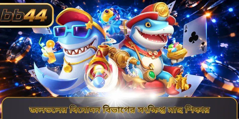 জলতলের বিনোদন বিভাগের সংক্ষিপ্ত মাছ শিকার